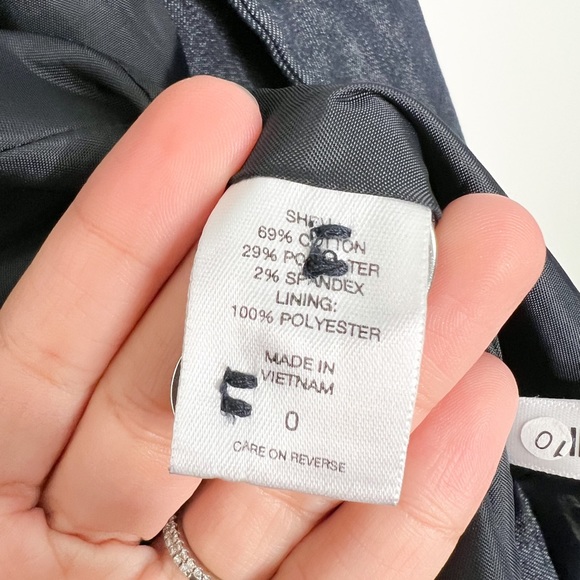 Gray New York & Company 7th Avenue Blazer | Size 0 - Picture 7 of 8